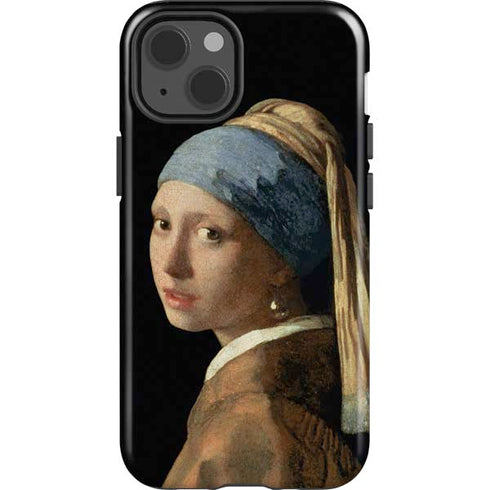 Johannes Vermeer Girl with a Pearl Earring iPhone 15 Impact Case
